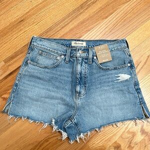 New Madewell Relaxed Denim Shorts
